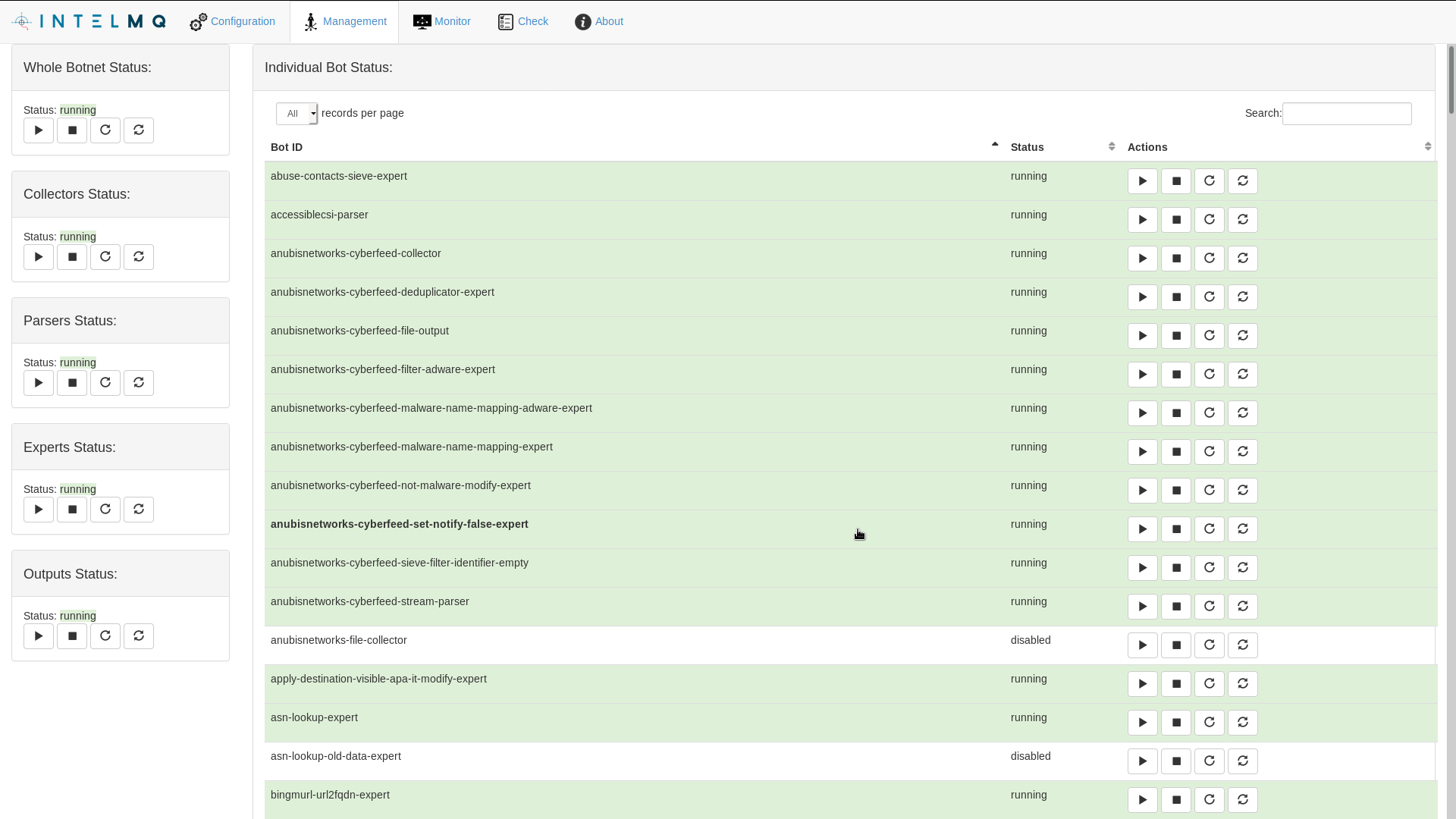 Botnet Management